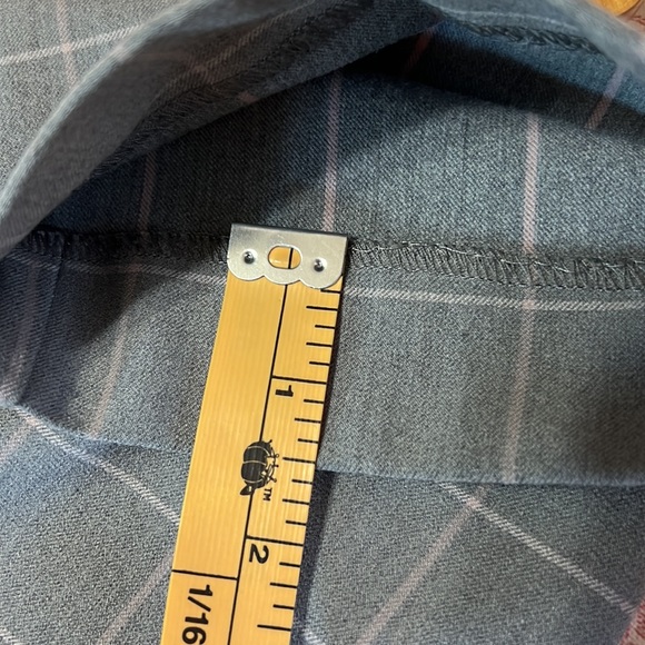 EUC Express Stretch Columnist Ankle size 4R gray pants - Picture 16 of 16